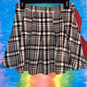 Plaid Skirt